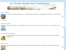 Tablet Screenshot of laventadesdelastrincheras.com